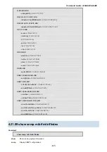 Предварительный просмотр 420 страницы Planet Networking & Communication MGSW-28240F Command Manual