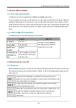 Preview for 29 page of Planet Networking & Communication MH-1000 User Manual