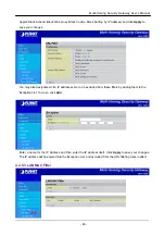 Preview for 64 page of Planet Networking & Communication MH-1000 User Manual