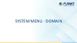 Предварительный просмотр 32 страницы Planet Networking & Communication NMS-1000V Quick User Manual