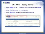 Предварительный просмотр 33 страницы Planet Networking & Communication NMS-500 Quick User Manual