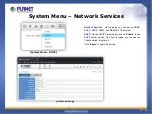 Предварительный просмотр 61 страницы Planet Networking & Communication NMS-500 Quick User Manual
