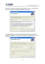 Preview for 14 page of Planet Networking & Communication PL-702 User Manual