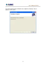 Preview for 16 page of Planet Networking & Communication PL-702 User Manual
