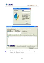 Preview for 22 page of Planet Networking & Communication PL-702 User Manual