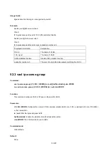 Preview for 833 page of Planet Networking & Communication SGS-6340-16XR Command Manual