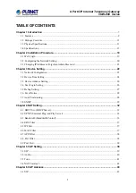 Preview for 5 page of Planet Networking & Communication VGW-800FO User Manual