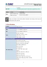 Preview for 13 page of Planet Networking & Communication VGW-800FO User Manual