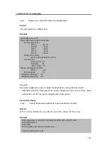 Preview for 36 page of Planet Networking & Communication VIP-101T Command Line Interface Manual