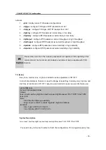 Предварительный просмотр 39 страницы Planet Networking & Communication VIP-101T Command Line Interface Manual