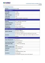 Preview for 8 page of Planet Networking & Communication VTS-700P User Manual