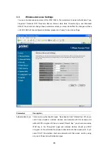 Предварительный просмотр 20 страницы Planet Networking & Communication WAP-1963 User Manual