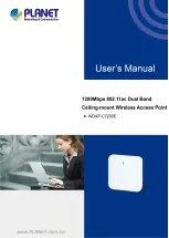 Planet Networking & Communication WDAP-C7200E User Manual preview