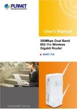 Planet Networking & Communication WDRT-730 User Manual preview