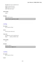 Preview for 448 page of Planet Networking & Communication WGSD-10020 User Manual