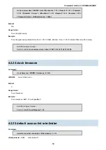 Preview for 58 page of Planet Networking & Communication WGSW-48040HP Command Manual