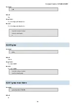 Preview for 66 page of Planet Networking & Communication WGSW-48040HP Command Manual