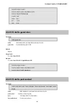 Preview for 75 page of Planet Networking & Communication WGSW-48040HP Command Manual