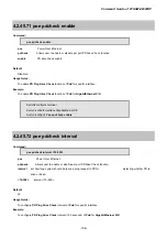 Preview for 106 page of Planet Networking & Communication WGSW-48040HP Command Manual