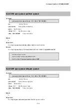 Preview for 119 page of Planet Networking & Communication WGSW-48040HP Command Manual