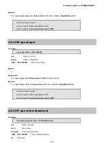 Preview for 120 page of Planet Networking & Communication WGSW-48040HP Command Manual