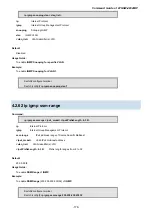 Preview for 178 page of Planet Networking & Communication WGSW-48040HP Command Manual