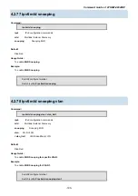 Preview for 190 page of Planet Networking & Communication WGSW-48040HP Command Manual