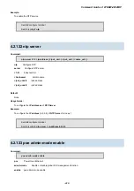 Preview for 222 page of Planet Networking & Communication WGSW-48040HP Command Manual