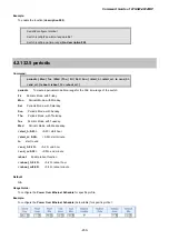 Preview for 230 page of Planet Networking & Communication WGSW-48040HP Command Manual