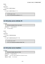 Preview for 245 page of Planet Networking & Communication WGSW-48040HP Command Manual