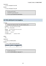 Preview for 267 page of Planet Networking & Communication WGSW-48040HP Command Manual