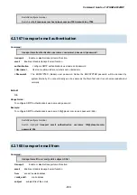 Preview for 269 page of Planet Networking & Communication WGSW-48040HP Command Manual