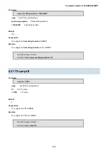 Preview for 272 page of Planet Networking & Communication WGSW-48040HP Command Manual