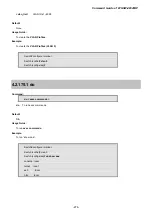 Preview for 274 page of Planet Networking & Communication WGSW-48040HP Command Manual