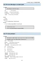 Preview for 277 page of Planet Networking & Communication WGSW-48040HP Command Manual