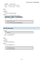 Preview for 278 page of Planet Networking & Communication WGSW-48040HP Command Manual