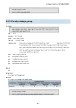 Preview for 281 page of Planet Networking & Communication WGSW-48040HP Command Manual