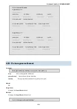 Preview for 304 page of Planet Networking & Communication WGSW-48040HP Command Manual