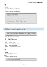 Preview for 313 page of Planet Networking & Communication WGSW-48040HP Command Manual