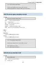 Preview for 323 page of Planet Networking & Communication WGSW-48040HP Command Manual