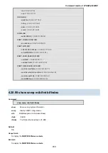 Preview for 369 page of Planet Networking & Communication WGSW-48040HP Command Manual