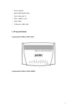 Предварительный просмотр 9 страницы Planet ADE-1400v2 User Manual