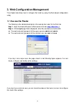 Предварительный просмотр 23 страницы Planet ADE-3410v4 User Manual