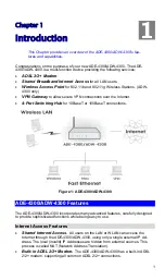 Предварительный просмотр 6 страницы Planet ADE-4300A User Manual