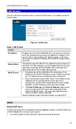 Предварительный просмотр 21 страницы Planet ADE-4300A User Manual