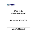 Planet ADE-4301A User Manual предпросмотр