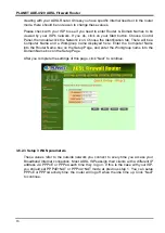 Preview for 22 page of Planet ADSL Firewall Router ADE-4120 User Manual