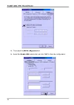 Предварительный просмотр 14 страницы Planet ADSL VPN/Firewall Router ADE-4200 User Manual