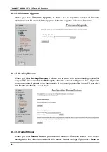 Предварительный просмотр 36 страницы Planet ADSL VPN/Firewall Router ADE-4200 User Manual