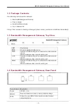 Предварительный просмотр 7 страницы Planet BM-525 User Manual